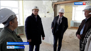 Дмитрий Демешин поставил задачу – завершить работы по реконструкции детсада в Чегдомыне до 1 августа