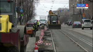 Движение по одной полосе перекрыто сегодня на улице Шеронова в Хабаровске