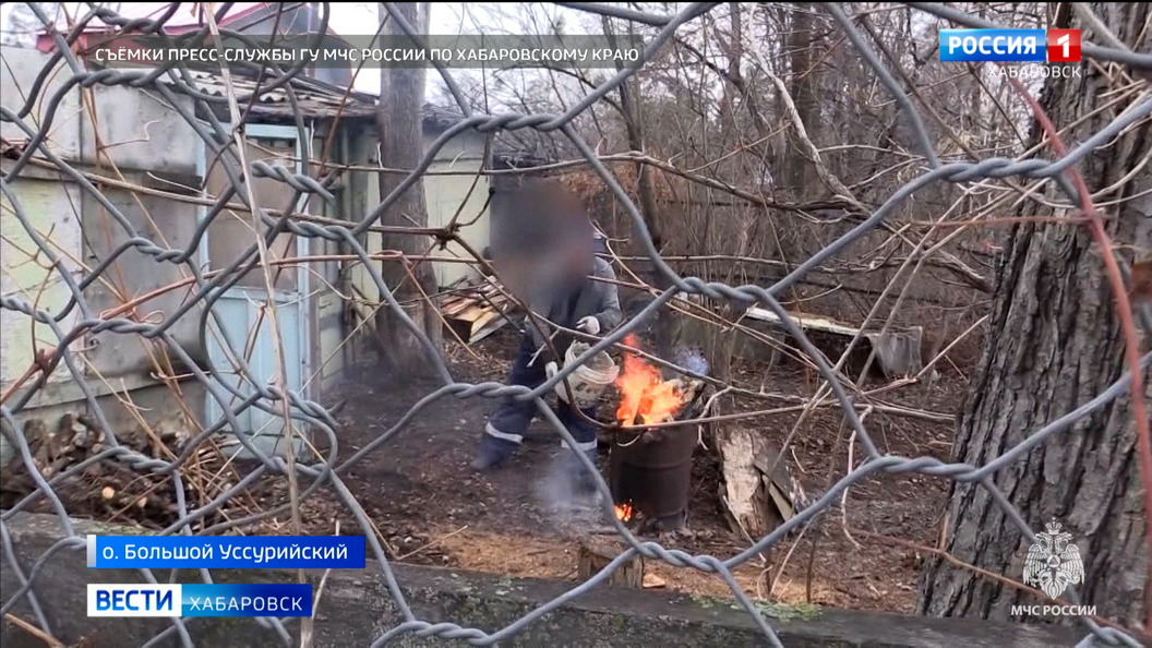Во время рейда на Большом Уссурийском острове к административной ответственности привлекли 5 человек