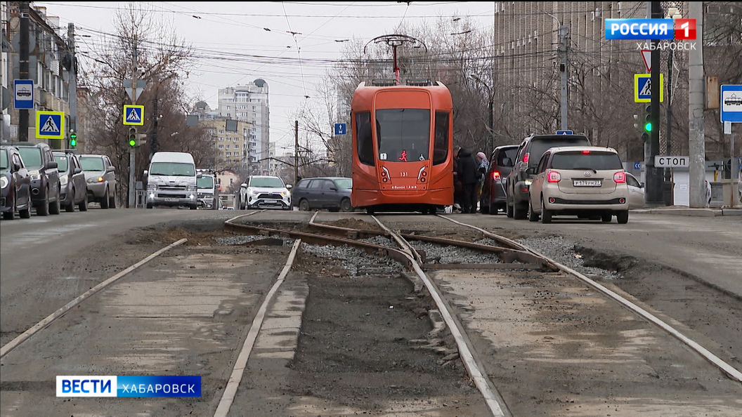 «Ничего страшного, можно потерпеть»: на улице Шеронова начали ремонт трамвайных путей