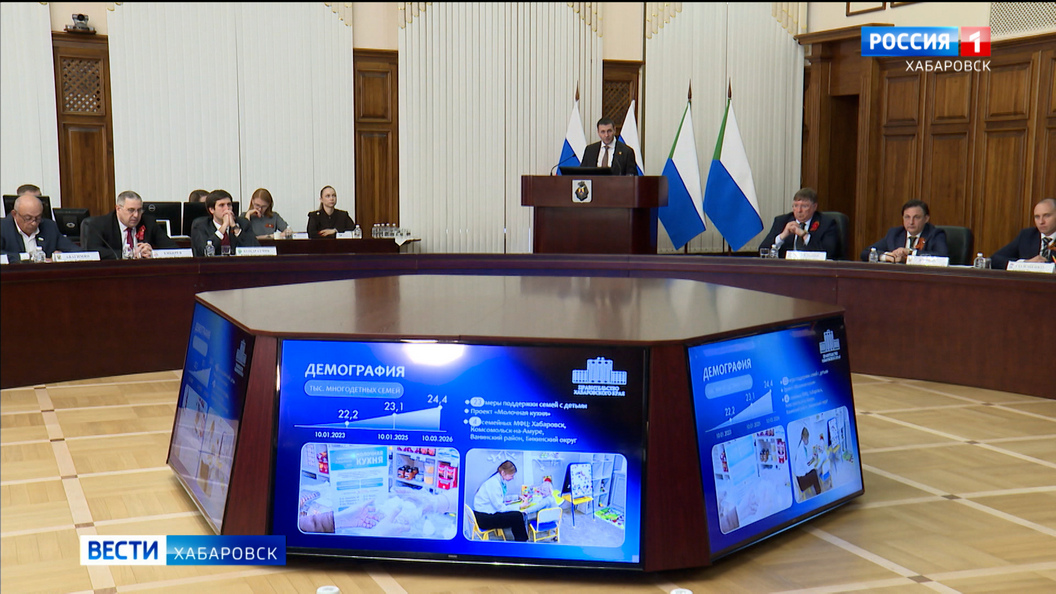 Экономика, мастер-планы, поддержка участников СВО: главное из отчёта Дмитрия Демешина