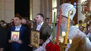 Дмитрий Демешин поздравил жителей Хабаровского края с Воскресением Христовым