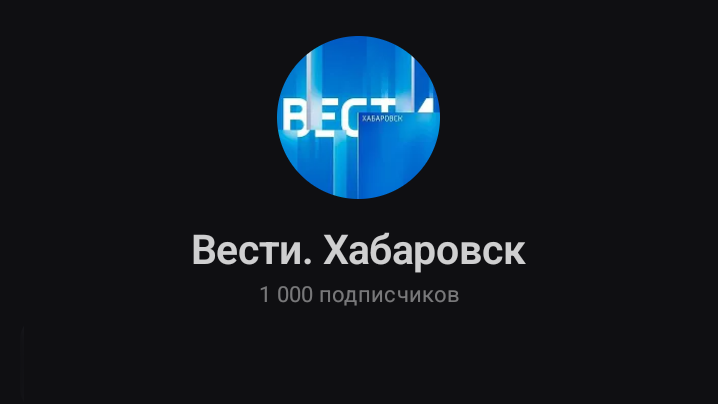 Канал «Вести. Хабаровск» в национальном мессенджере МАКС – есть первая тысяча подписчиков!