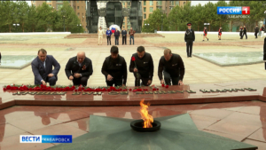«Эта акция доказывает, что мы едины»: в Хабаровске встретили колонну благотворительного автопробега
