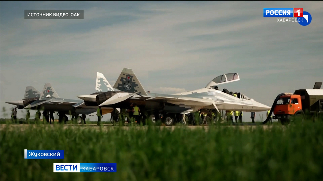 Первый полёт прототипа двухместного истребителя пятого поколения Су-5 состоялся в Жуковском