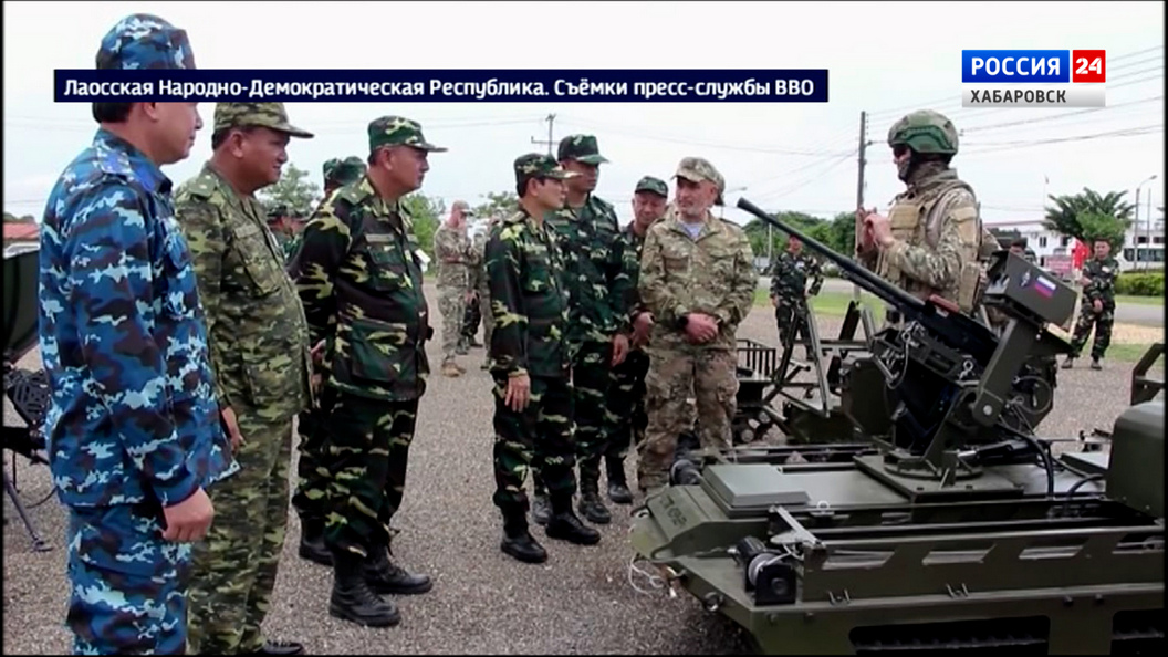 Военнослужащие Восточного округа проведут курсы подготовки спецподразделений Народной армии Лаоса
