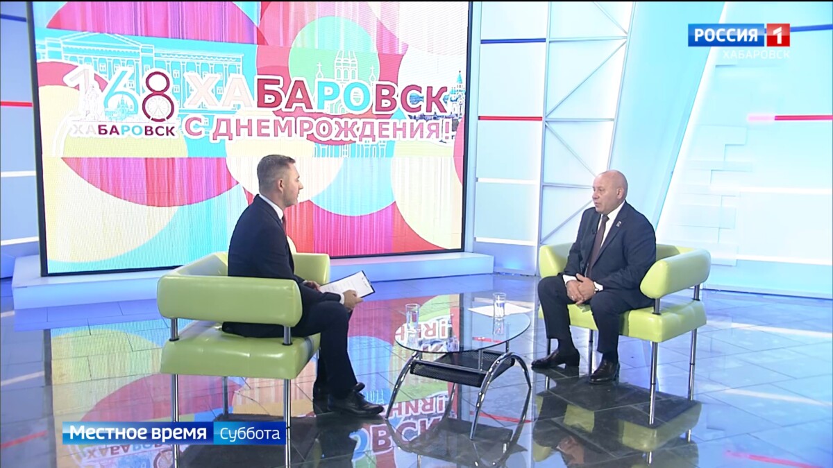 Мэр Хабаровска Сергей Кравчук: «Спасибо хабаровчанам за любовь к нашему городу!»