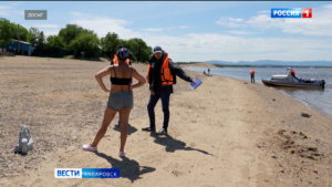 Около ста детей и подростков ежедневно уводят от воды в Хабаровске сотрудники мэрии и полиции