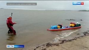 «Река испытывала меня на прочность»: Амур помог поставить жителю Читы рекорд для Книги Гиннеса