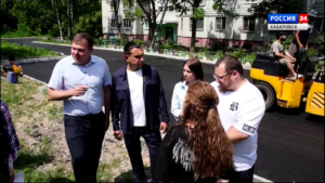 Максим Иванов: «Вместе с жителями Берёзовки нам удалось создать прекрасный двор»