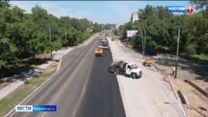 В Хабаровске открыли движение по улице Суворова, пока – частично