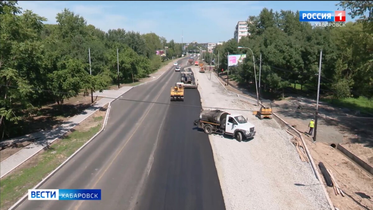 В Хабаровске открыли движение по улице Суворова, пока – частично