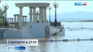 Смотрите в 21:10. Группа спасателей выехала в село Корсаково для мониторинга прохождения паводка