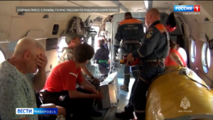 В Хабаровском крае эвакуировали из тайги группу отдыхающих