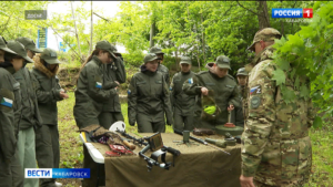 В Хабаровске завершается четвёртая смена военно-патриотических курсов «Время юных героев»