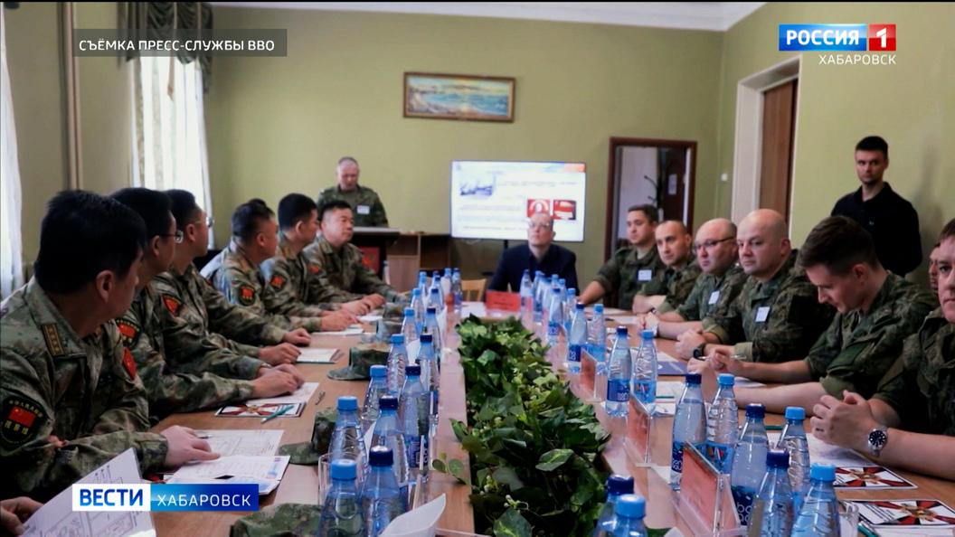 Инспекционная группа из Китайской Народной Республики посетила объекты Восточного военного округа