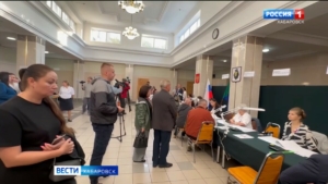 «Выборы – это гражданский долг каждого»: участки для голосования открылись в Хабаровском крае