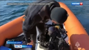 Хабаровские спасатели погрузились в море: сбор по водолазной подготовке прошёл в Ванинском районе