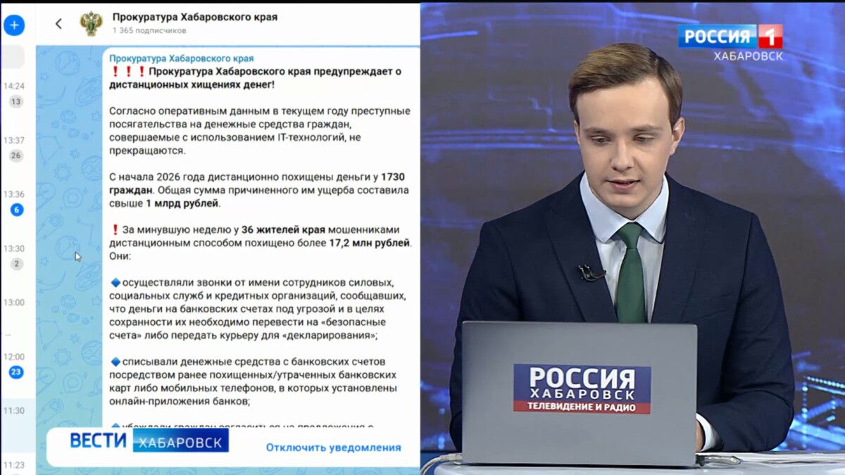 Более миллиарда рублей перевели мошенникам жители края с начала года
