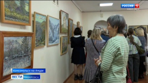 Через призму природы и подвига: персональная выставка Андрея Фахреева открылась в Городе юности