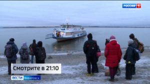 Смотрите в 21:10. Речная навигация завершается на Амуре у Хабаровска